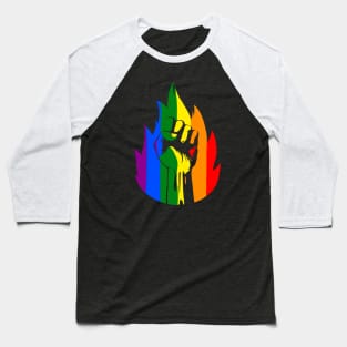 Pride Power Baseball T-Shirt